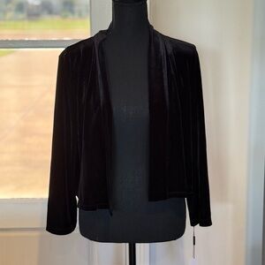 Women’s Black Velvet Jacket